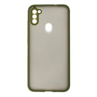 Newface Samsung Galaxy A11 Kılıf Montreal Silikon Kapak - Açık Yeşil