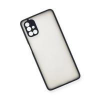 Newface Samsung Galaxy M51 Kılıf Montreal Silikon Kapak - Lacivert