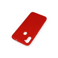 Newface Samsung Galaxy A11 Kılıf Nano içi Kadife Silikon - Kırmızı