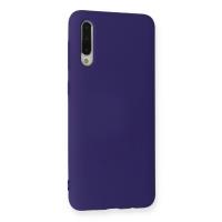 Newface Samsung Galaxy A30S Kılıf Nano içi Kadife Silikon - Mor