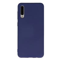 Newface Samsung Galaxy A30S Kılıf Nano içi Kadife Silikon - Lacivert