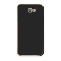 Newface Samsung Galaxy J7 Prime Kılıf Volet Silikon - Siyah