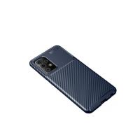 Newface Samsung Galaxy A72 Kılıf Auto Focus Karbon Kapak - Lacivert