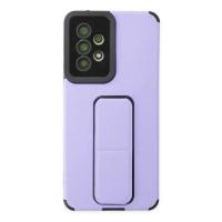 Newface Samsung Galaxy A53 5G Kılıf Mega Standlı Silikon - Lila