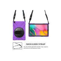 Newface Samsung Galaxy T510 Tab A 10.1 Kılıf Amazing Tablet Kapak - Mor