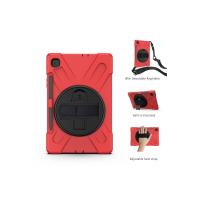Newface Samsung Galaxy P610 Tab S6 Lite 10.4 Kılıf Amazing Tablet Kapak - Kırmızı