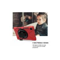 Newface Samsung Galaxy P610 Tab S6 Lite 10.4 Kılıf Amazing Tablet Kapak - Kırmızı