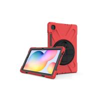 Newface Samsung Galaxy P610 Tab S6 Lite 10.4 Kılıf Amazing Tablet Kapak - Kırmızı