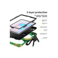 Newface Samsung Galaxy T500 Tab A7 10.4 Kılıf Griffin Tablet Kapak - Kamuflaj