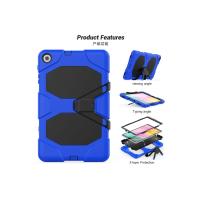 Newface Samsung Galaxy T510 Tab A 10.1 Kılıf Griffin Tablet Kapak - Mavi