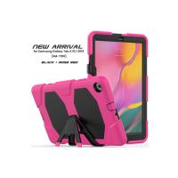 Newface Samsung Galaxy T510 Tab A 10.1 Kılıf Griffin Tablet Kapak - Pembe