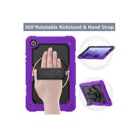 Newface Samsung Galaxy T500 Tab A7 10.4 Kılıf Pars Tablet Kapak - Mor