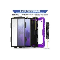 Newface Samsung Galaxy T500 Tab A7 10.4 Kılıf Pars Tablet Kapak - Mor