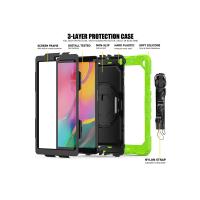 Newface Samsung Galaxy T510 Tab A 10.1 Kılıf Pars Tablet Kapak - Yeşil