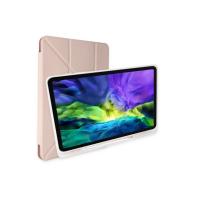 Newface Samsung Galaxy P610 Tab S6 Lite 10.4 Kılıf Kalemlikli Mars Tablet Kılıfı - Rose Gold