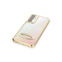 Newface Samsung Galaxy A14 4G Kılıf Slot Silikon - Gold