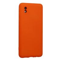 Newface Samsung Galaxy A01 Core Kılıf Nano içi Kadife Silikon - Turuncu