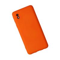 Newface Samsung Galaxy A01 Core Kılıf Nano içi Kadife Silikon - Turuncu