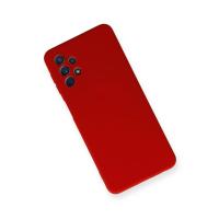 Newface Samsung Galaxy A52 Kılıf Nano içi Kadife Silikon - Kırmızı