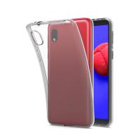 Newface Samsung Galaxy A01 Core Kılıf Lüx Şeffaf Silikon