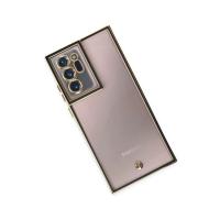 Newface Samsung Galaxy Note 20 Ultra Kılıf Liva Lens Silikon - Siyah