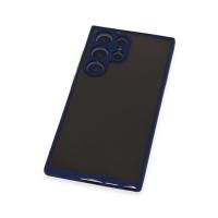 Newface Samsung Galaxy S22 Ultra Kılıf Montreal Silikon Kapak - Lacivert