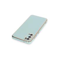 Newface Samsung Galaxy S20 Kılıf Volet Silikon - Açık Yeşil