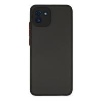 Newface Samsung Galaxy A03 Kılıf Montreal Silikon Kapak - Siyah