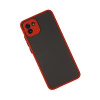 Newface Samsung Galaxy A03 Kılıf Montreal Silikon Kapak - Kırmızı