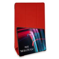 Newface Samsung Galaxy P610 Tab S6 Lite 10.4 Kılıf Tablet Smart Kılıf - Kırmızı