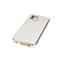 Newface Samsung Galaxy A03 Kılıf Volet Silikon - Beyaz