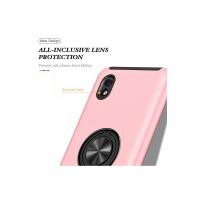 Newface Samsung Galaxy A01 Core Kılıf Elit Yüzüklü Kapak - Pembe