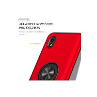 Newface Samsung Galaxy A01 Core Kılıf Elit Yüzüklü Kapak - Kırmızı