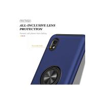 Newface Samsung Galaxy A01 Core Kılıf Elit Yüzüklü Kapak - Lacivert