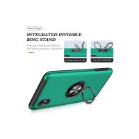 Newface Samsung Galaxy A01 Core Kılıf Elit Yüzüklü Kapak - Yeşil