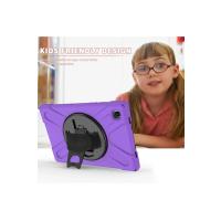 Newface Samsung Galaxy T220 Tab A7 Lite 8.7 Kılıf Amazing Tablet Kapak - Mor