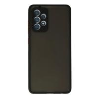 Newface Samsung Galaxy A72 Kılıf Montreal Silikon Kapak - Siyah