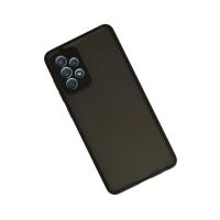 Newface Samsung Galaxy A72 Kılıf Montreal Silikon Kapak - Siyah