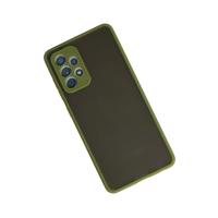 Newface Samsung Galaxy A72 Kılıf Montreal Silikon Kapak - Yeşil