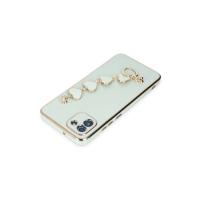 Newface Samsung Galaxy A03 Kılıf Esila Silikon - Su Yeşili