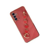 Newface Samsung Galaxy M23 Kılıf Esila Silikon - Kırmızı