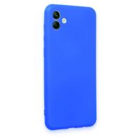 Newface Samsung Galaxy A04 Kılıf First Silikon - Mavi