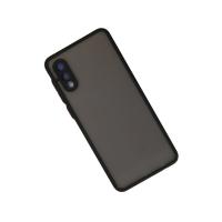 Newface Samsung Galaxy A02 Kılıf Montreal Silikon Kapak - Siyah