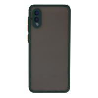 Newface Samsung Galaxy A02 Kılıf Montreal Silikon Kapak - Yeşil
