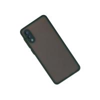 Newface Samsung Galaxy A02 Kılıf Montreal Silikon Kapak - Yeşil