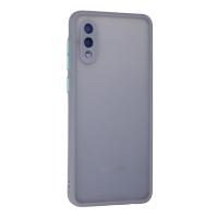 Newface Samsung Galaxy A02 Kılıf Montreal Silikon Kapak - Gri