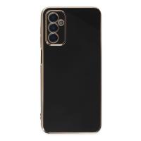 Newface Samsung Galaxy A04S Kılıf Volet Silikon - Siyah