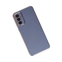 Newface Samsung Galaxy A04S Kılıf Volet Silikon - Mavi