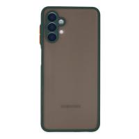 Newface Samsung Galaxy A04S Kılıf Montreal Silikon Kapak - Yeşil