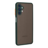 Newface Samsung Galaxy A04S Kılıf Montreal Silikon Kapak - Yeşil